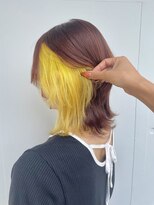 カリーナコークス 原宿 渋谷(Carina COKETH)&nbsp;ブリーチ/インナーカラー/ダブルカラー/レイヤーカット