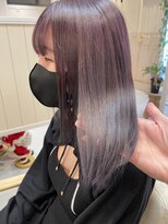 ラナンバイシダ(ranan by sida)&nbsp;ピンクラベンダー10代20代艶髪美髪