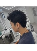 スパイキーショート/スペインカール/韓国マッシュ[関内/理容室]