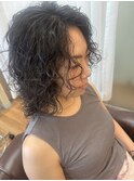 スパイラルパーマ