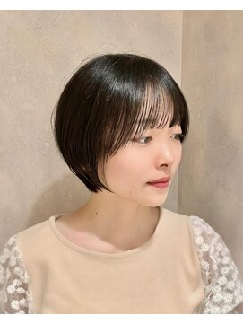 フェイス 石川町 (FACE) 丸みショート×ショート×前髪あり×20代30代×横浜