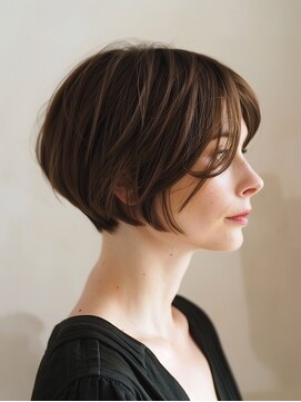 アルトリスト(Altruist Aging×HAIR&SPA) ☆イメチェンピンクベージュアンブレラカラー前髪クールショート