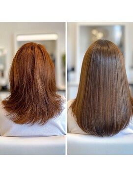 e.m.a プレミアムビューティーサロン 栄駅店(e.m.a PREMIUM BEAUTY SALON) 40代女性/髪質改善/縮毛矯正/髪質改善/縮毛矯正/髪質改善