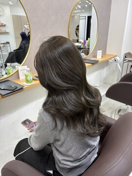 アイズ 横浜(IS) 【JUNKI指名】オリーブグレージュ/横浜/ブリーチなし