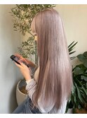 ニュアンスピンクブロンド