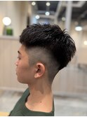 メンズ刈り上げショート