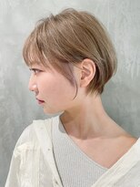 シオン(shion)&nbsp;ショートおくれ毛美髪前髪カット_ba340521