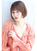 ヘルシーボブ×モカベージュ20代30代40代