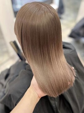 ペレ 梅田(PELE) くびれヘア/アプリコットオレンジ/夏のヘアアレンジ/梅田