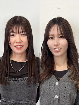 リ ヘアーデザイン(Re: hair Design)の写真/【八丁堀】女性ならではの細やかな気配りと提案で髪のお悩みに寄り添います＊初めてでも相談しやすい◎