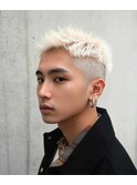 韓国マッシュスペインカールニュアンスパーマスパイキーショー
