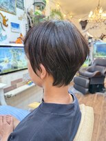 マーメイドヘアー(MERMAID HAIR) 耳かけショートヘアー