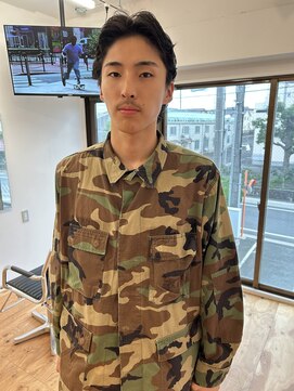 ギャザー 豊橋(Gather) メンズセンターパーマ