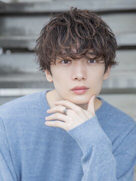 シティ(CITY) 刈り上げマッシュツイストスパイラルシャドウパーマ