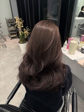 ココアベージュ/秋カラー/透明感カラー