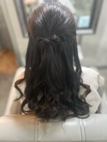 アイビー 新宿(IVY)&nbsp;ねじりハーフアップ