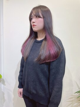 エアージーモ 門司店(AIr G mo) インナーカラーpink