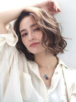 ヘアープレゴ(hair Prego) ルーズ切りっぱなしボブ