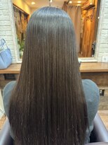 ゴエン(goen hair lounge) 自然な仕上がりのうる艶ストレート