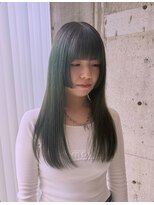 キーパーソン(kii person)&nbsp;kii person × 姫カット × moss green