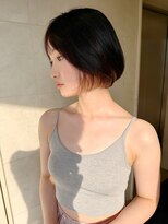 ヒマリ 自由が丘 緑が丘(Himari)&nbsp;大人ボブ/インナーカラー/イヤリングカラー/30代/40代/50代