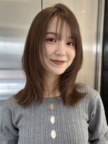 アンアミ オモテサンドウ ザ ツー(Un ami omotesando THE2)&nbsp;レイヤー/ミディアムレイヤー/フェイスレイヤー