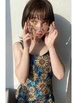 ケイリー(KAYLEE)&nbsp;レイヤーボブ×チョコレートブラウン