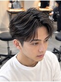 フェザーパーマ/センターパート/ダウンパーマ/韓国/橋本修杜