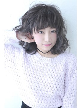 ブルーフェーセス 表参道(blue faces) 『bluefaces』ブルージュカラー&ハイライトボブ