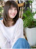 *+EVE戸頭+*…黒髪で好感!小顔ワンカールストレートc