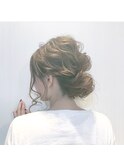 ゆるふわミディアムアレンジ