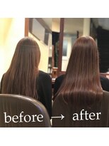 オハナ(ohana)&nbsp;【ohana 表参道】ケラチントリートメント×大人のベイクドカラー