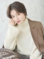 ケーツー心斎橋 クイーンズガーデン バイ ケーツー(K two QUEEN'S GARDEN by K two)&nbsp;センターパートマニッシュショートカット2/心斎橋&難波&なんば