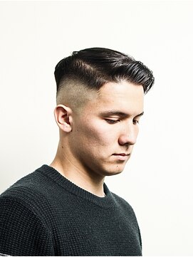 レンゲン(LENGEN) メンズかき上げニュアンスマッシュサイドパート韓国マッシュ７１