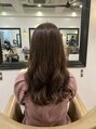 ミリム 栄矢場町店(MIRiM) ゆるふわデジタルパーマ、お手入れの仕方もしっかりお伝えします