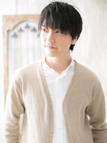 トニーアンドガイメン ホテル京阪仙台店(TONI&GUY MEN) 黒髪ウルフマッシュで爽やかさUP!束感ショートa