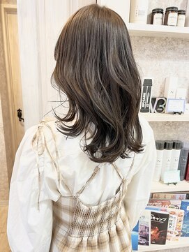 キャアリー(Caary) 福山市美容室Caary 韓国風マロンベージュ ヨシンモリアレンジ