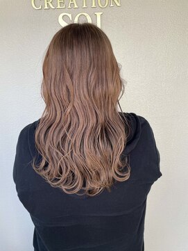 ヘアークリエイションソイ(HAIR CREATION SOI) ミルクティー×ほんのりラベンダー