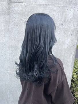 アクアオモテサンドウ(ACQUA omotesando) *ブリーチなし透明感カラーブルーグレージュアッシュグレー