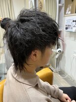アンプヘアー 西京極店(unpeu hair) マッシュウルフ