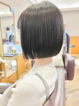 アルバ ヘアリゾート(ALBA) 【ALBAさわ】髪質改善によるツヤボブ　★☆