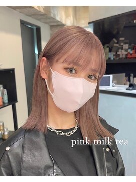 ペレ 渋谷(PELE) kya54_ミルクティーカラー