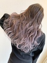 リード バイ ラグーン(LEAD by LAGOON)&nbsp;ラベンダーバレイヤージュグレージュケアブリーチインナーカラー