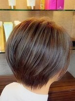 ユアーズ 四街道店(HAIR&NAIL YOURS)&nbsp;うるツヤ大人マッシュートボブブルージュブルーサファイア