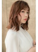 カーキベージュくせ毛風フレンチカジュアルY浦和20代30代40代