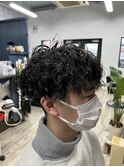 スパイラルパーマ