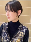 烏丸御池で大人っぽいマッシュショート切ってみた。