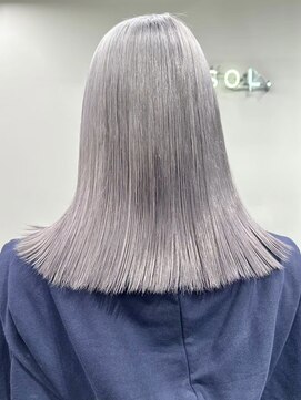 ソル ジングウマエ(SOL JINGUMAE) ミルクティーベージュレイヤーインナーカラーグレージュカラー