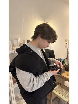 ヘアデザイン ジル(Jill) センターパートウルフ