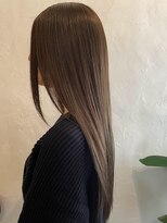 ミロア 薬院(miroa)&nbsp;オリーブブラウン 縮毛矯正 ストレート 髪質改善 オーガニック